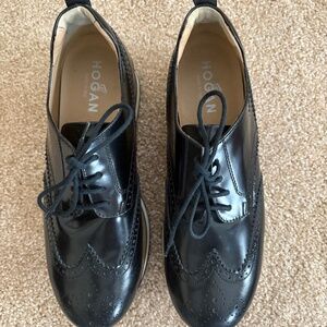 Hogan leather platform shoes (EU 40)